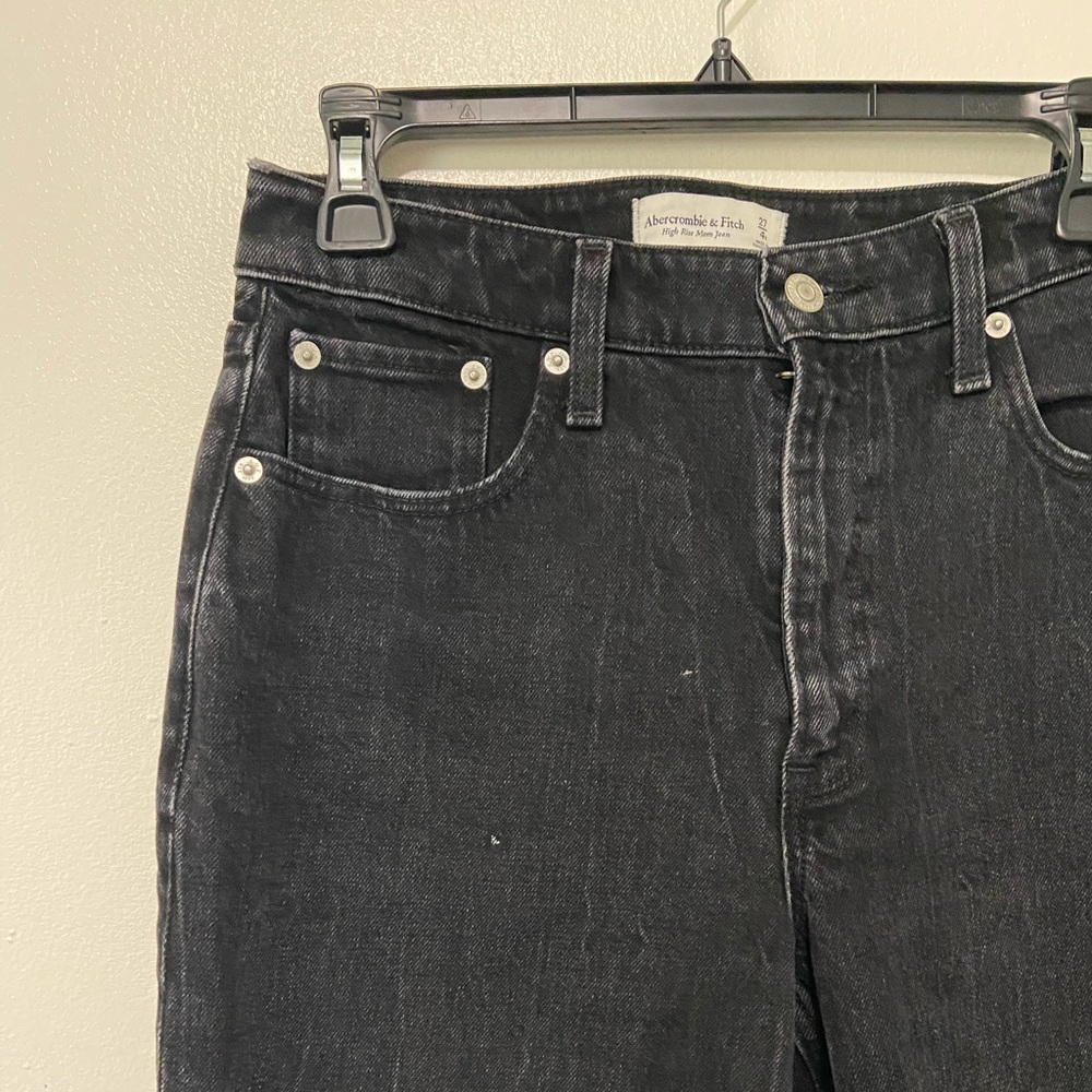 Abercrombie and Fitch high rise mom jeans